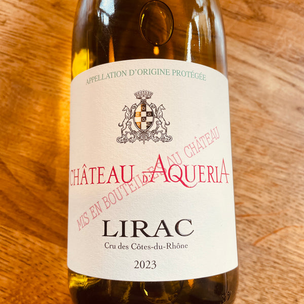 Lirac, Chateau Aqueria, 2023, France