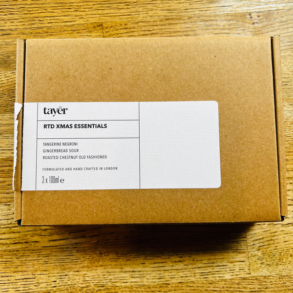 Tayer - Gingerbread Old Fashioned/Mince Pie Negroni/Xmas Pudding Sour