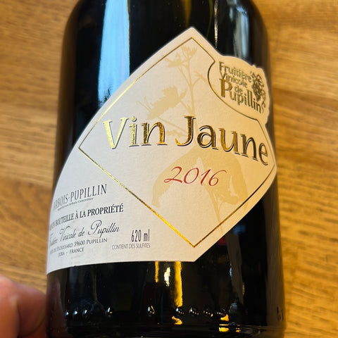 Vin Jaune, Fruitiere Vincole de Pupillin, 2016, France
