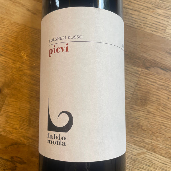 Pievi, Bolgheri Rosso, Fabio Motta, 2022, Italy