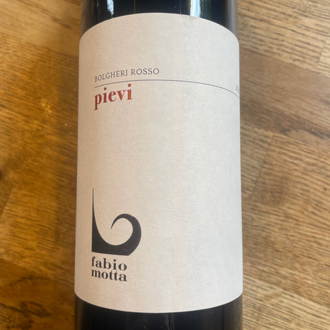 Pievi, Bolgheri Rosso, Fabio Motta, 2022, Italy
