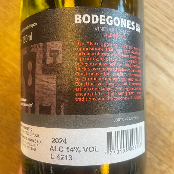 Albarino, Bodegones Del Sur, 2021, Uruguay (v)