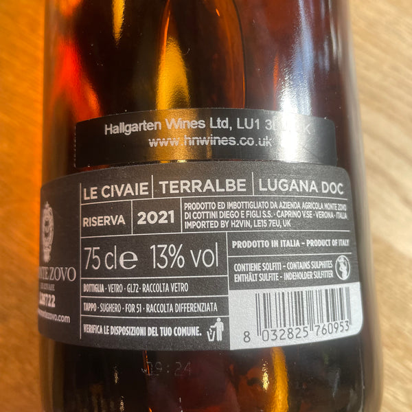 Lugana Monte Zovo 2019 Italy (V)