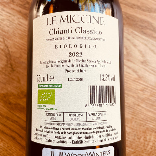 Chianti Classico, Le Miccine, 2022, Italy (o)