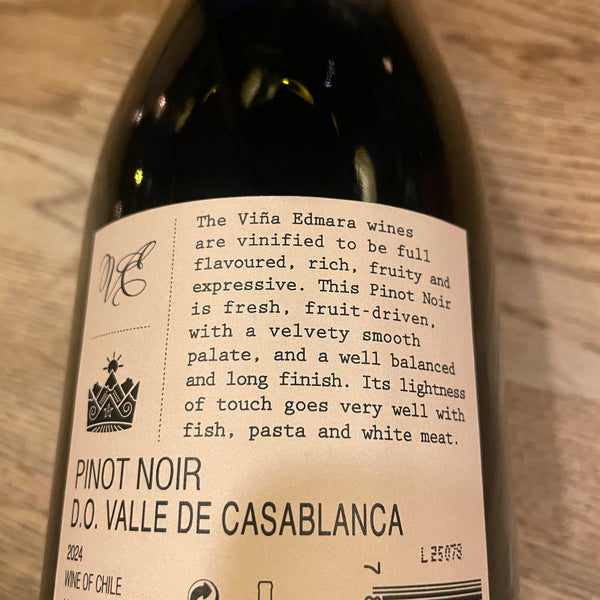 Vina Edmara, Pinot Noir, 2024, Chile