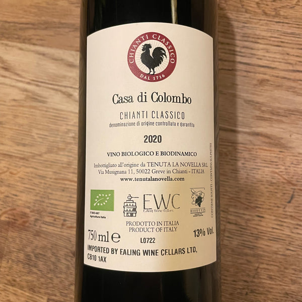 Casa di Colombo, Chianti Classico, 2020, Italy (O)