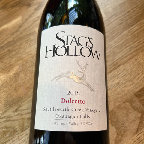 Dolcetto, Stag's Hollow, 2018, Okanagan Falls, Canada (s)