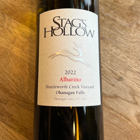 Albariño, 2022, Stag's Hollow, Okanagan Falls, Canada (s)