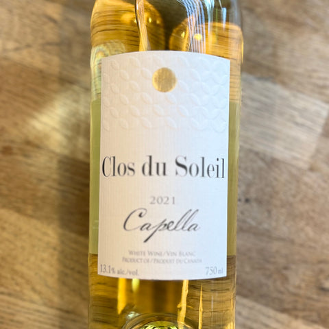 Capella, Clos du Soleil, 2021, Similkameen, Canada (o) (bio)