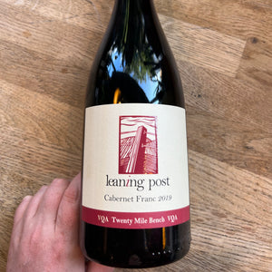 Leaning Post, Cabernet Franc, 2019, Niagara, Canada (s)