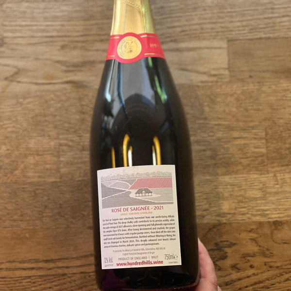 Hundred Hills Rose de Saignee, 2021, England