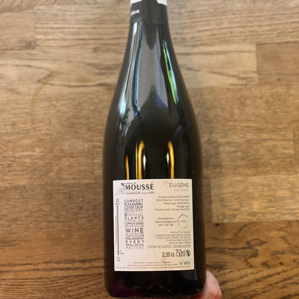 Famille Moussé Eugene, Extra Brut, Blanc de Noir, NV, France (o)