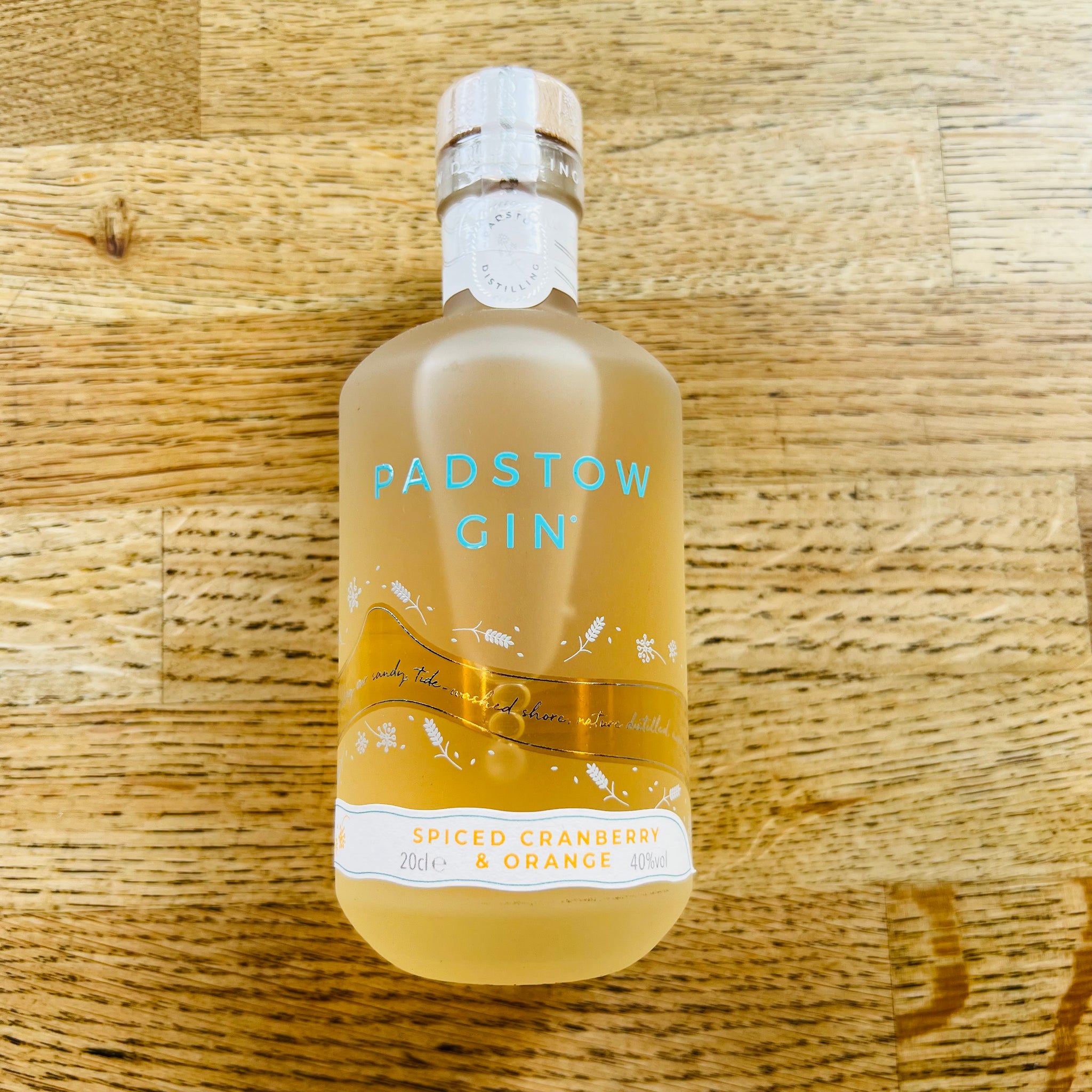 Padstow Spiced Cranberry and Orange Gin - 20 CL Stocking Stuffer