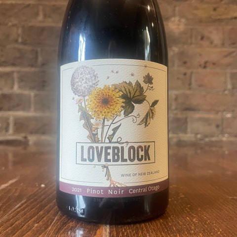 Loveblock Pinot Noir, 2021, New Zealand
