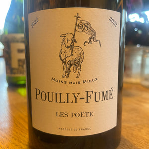 Les Poëte Pouilly-Fumé Moins Mais Mieux 2022 France