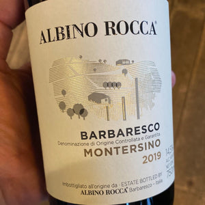 Barbaresco Montersino 2019, Albino Rocca, Italy - Vindinista