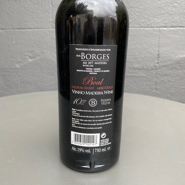 Boal 10 year, H M Borges, Madeira - Vindinista