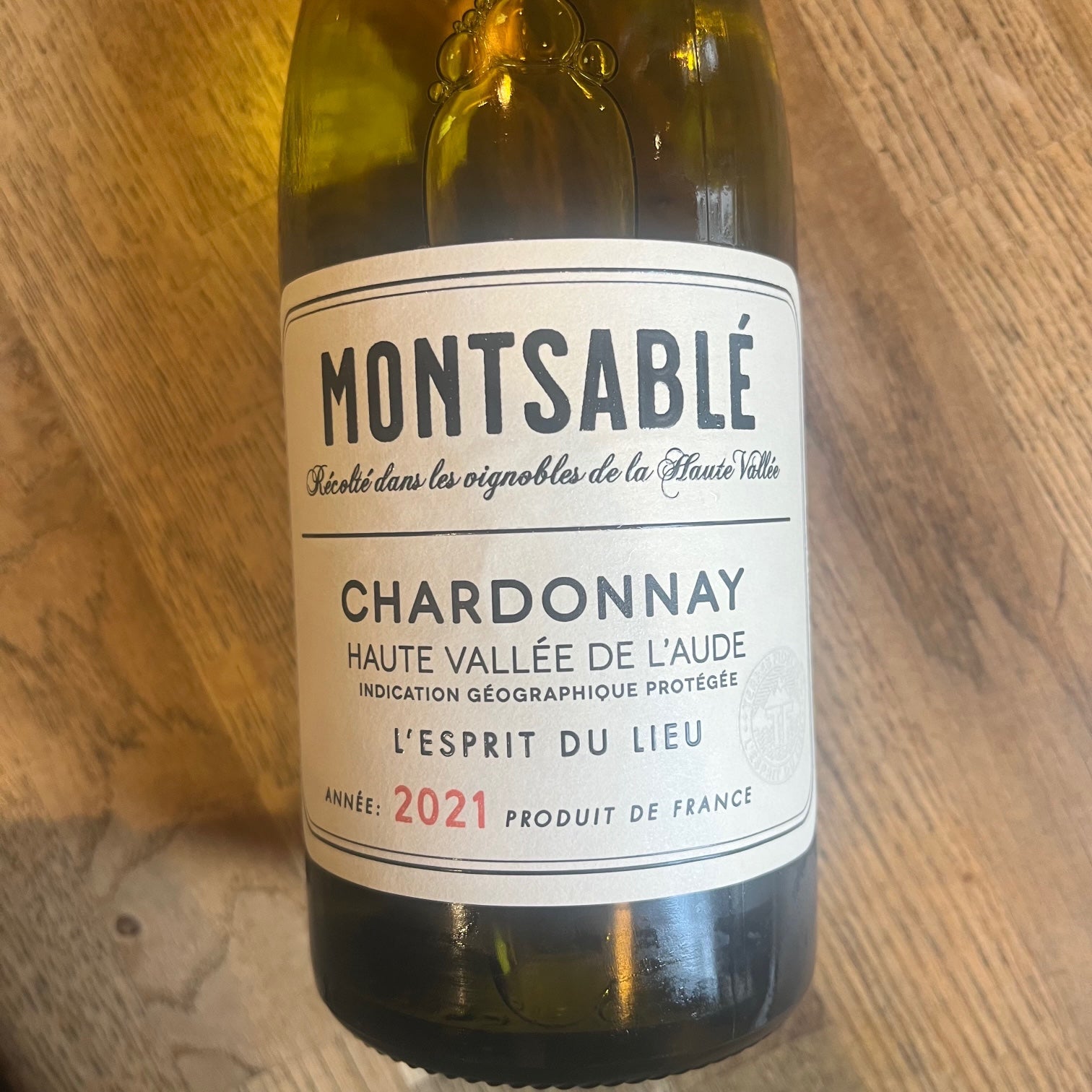 Chardonnay 2021, Montsable, France  - Vindinista