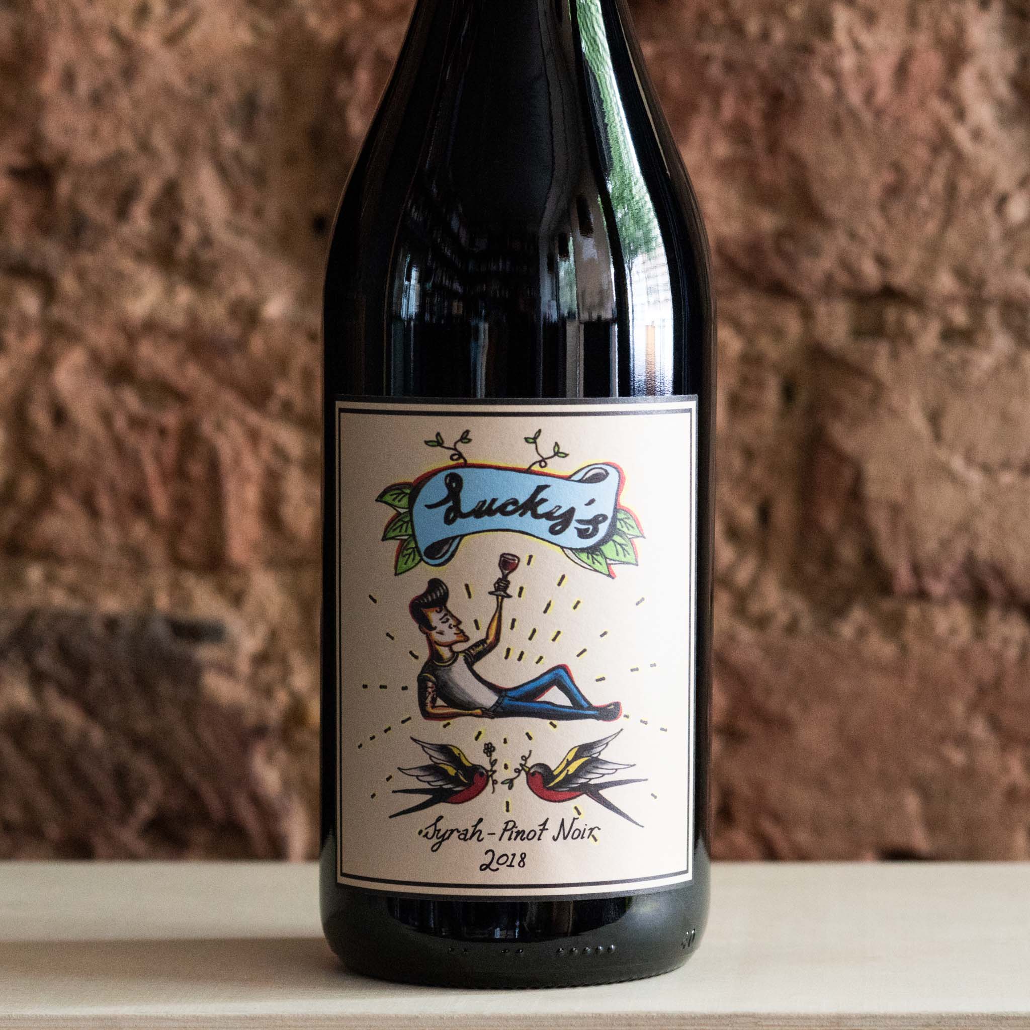 Lucky’s Syrah-Pinot Noir 2018, From Sunday Winemakers, Australia - Vindinista