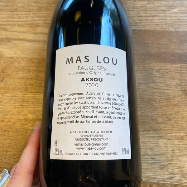 Mas Lou, 2020, Askou, France Faugères - Vindinista