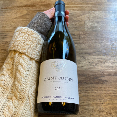 Saint-Aubin White Wine, 2021, Patrick Miolane, France - Vindinista